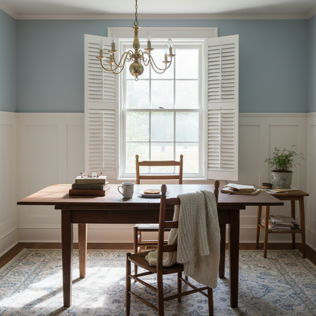 Plantation Shutters rendered by Shadecast